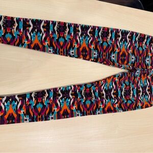 LuLaRoe Multicolor Geometric Leggings